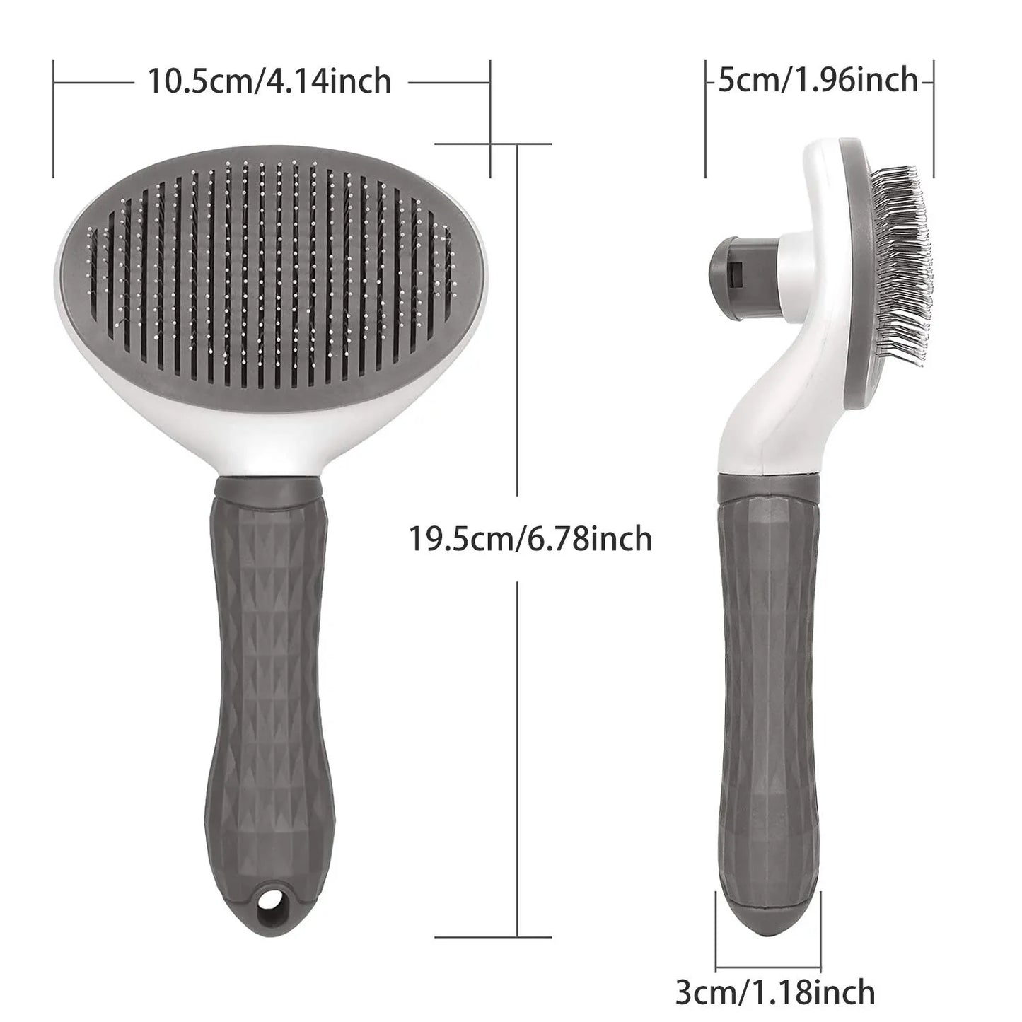 Soft Groom Brush | Effortless Pet Grooming Solution for Dogs and Cats