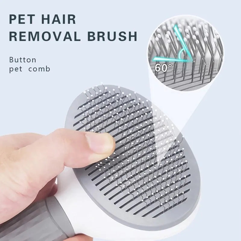 Soft Groom Brush | Effortless Pet Grooming Solution for Dogs and Cats